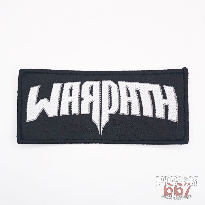 warpath-logo-patch-aufn-her-gewebt-11-cm image 1