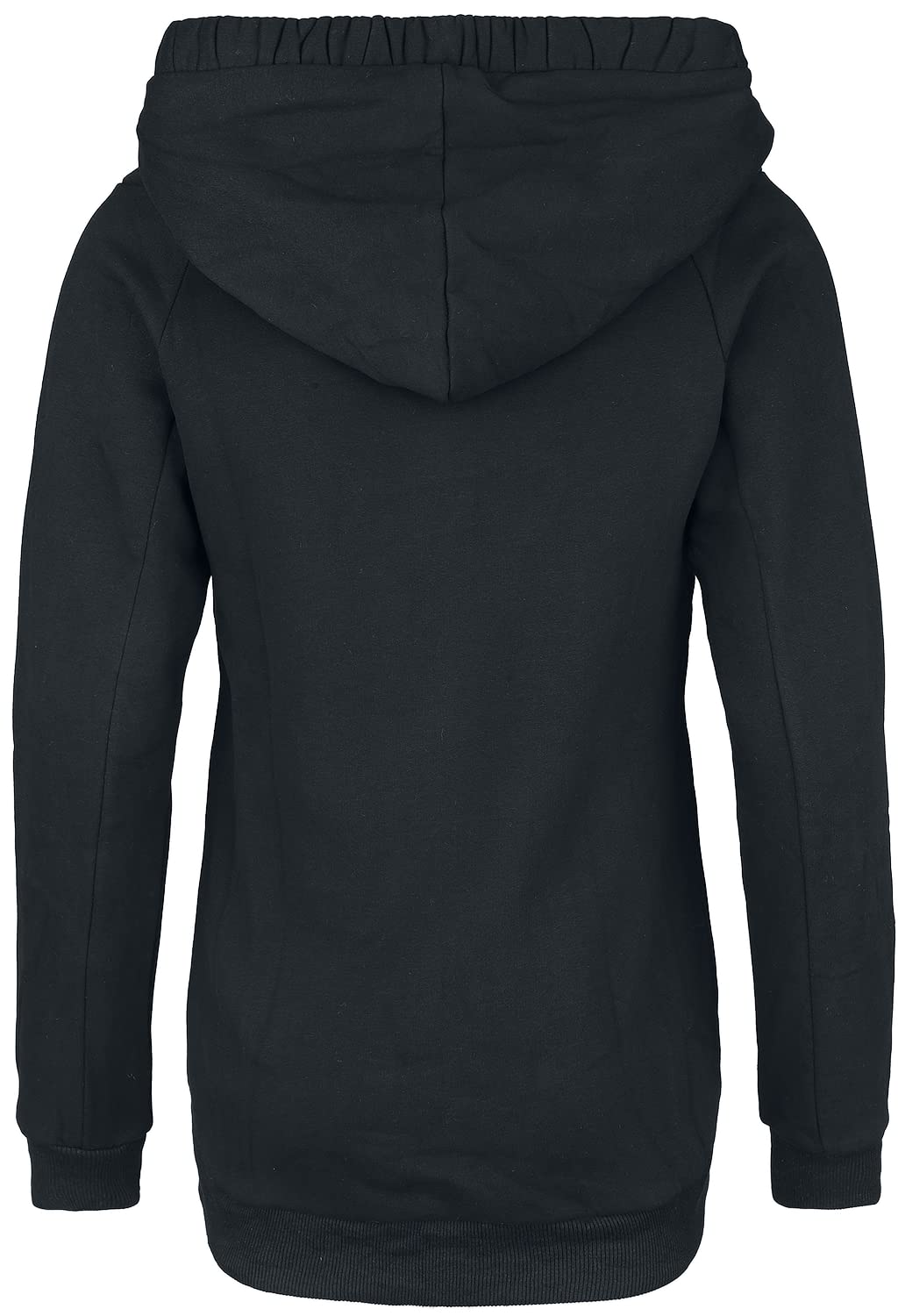 red-by-emp-sweatjacke-schwarz-lang-kapuze-damen-gr-l image 3