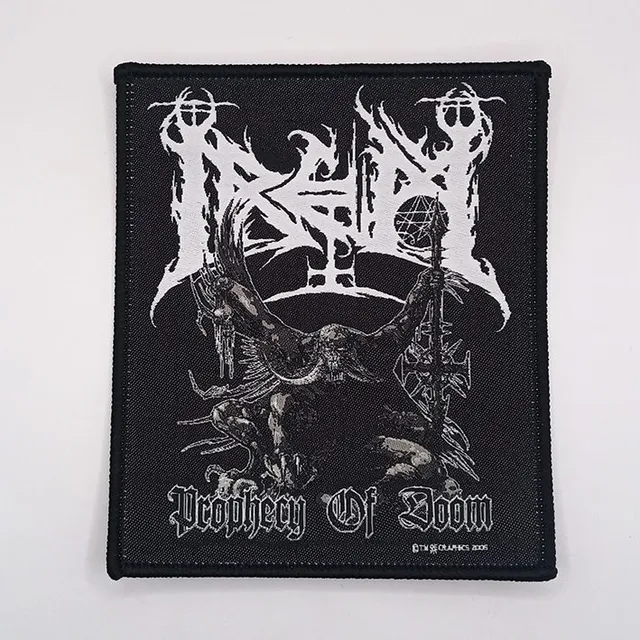 irem-prophecy-of-doom-patch-gewebt-10-cm-black-metal image 1