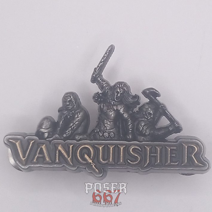vanquisher-an-age-undreamed-of-3d-pin-antik-silber-5cm image 1