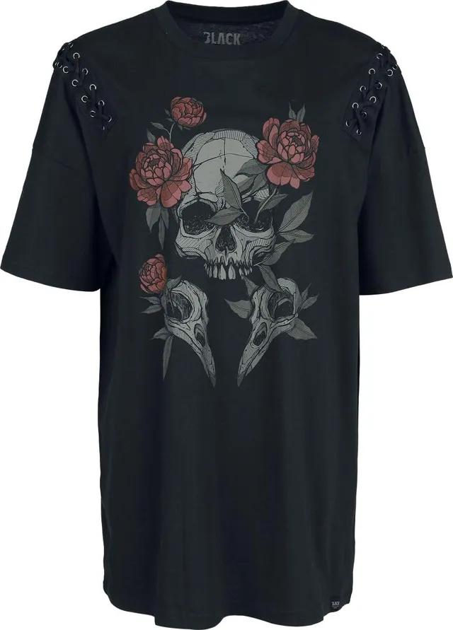 black-premium-beaks-claws-oversize-t-shirt-schwarz-print-m image 1