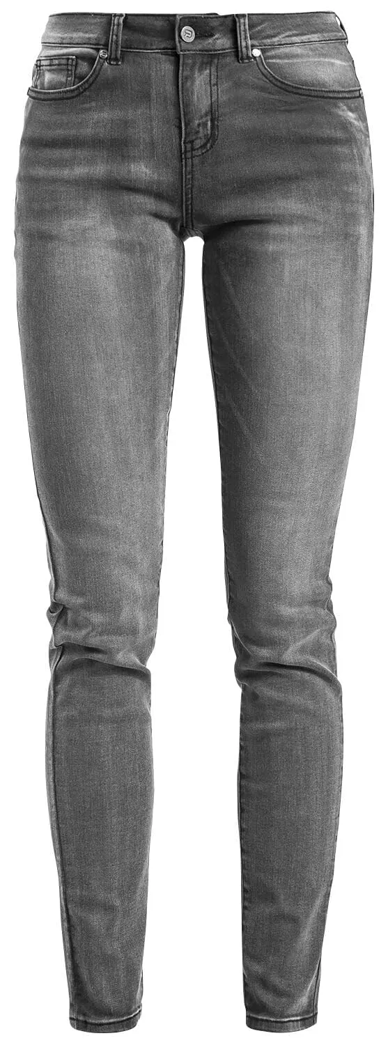 red-by-emp-hosen-basic-jeans-grau-5-pocket-waschung image 1