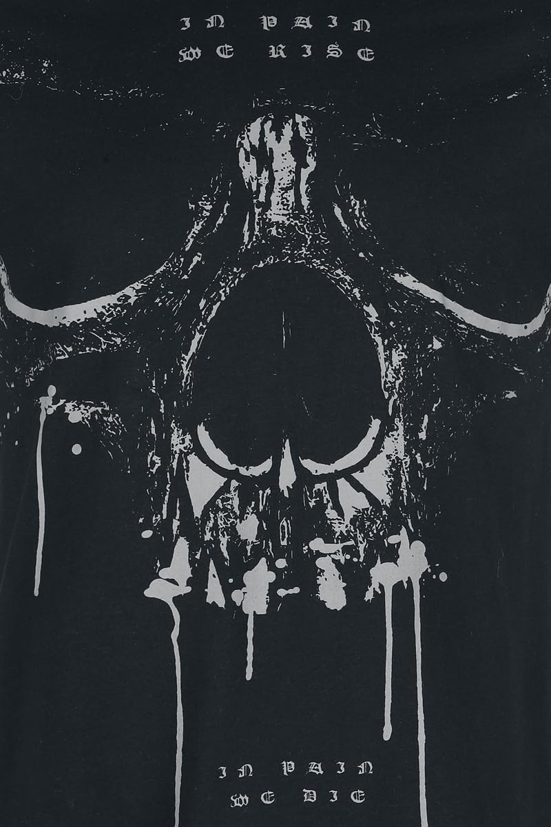 black-premium-by-emp-t-shirt-skullprint-schwarz-herren image 3