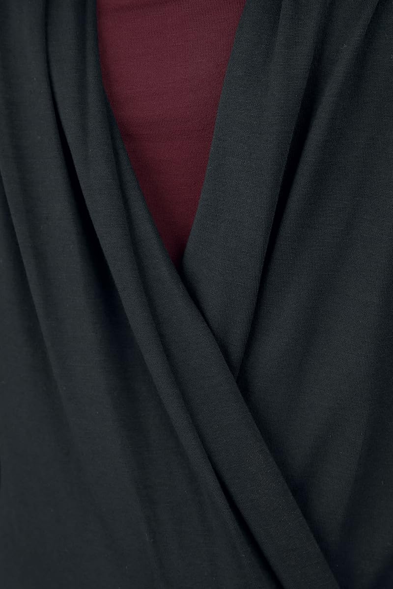black-premium-by-emp-wickel-langarmshirt-damen-schwarz-m image 3