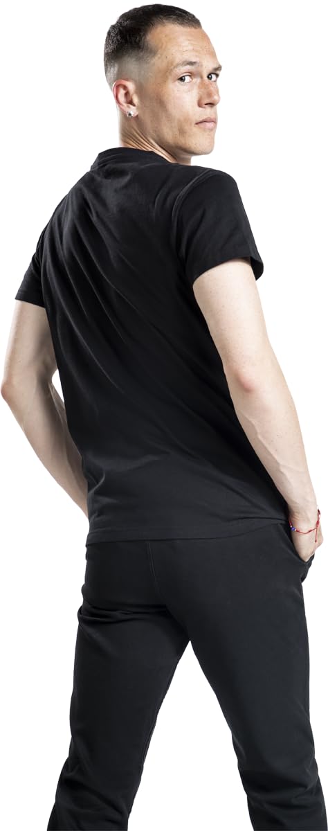 red-by-emp-herren-basic-t-shirt-schwarz-grau image 7