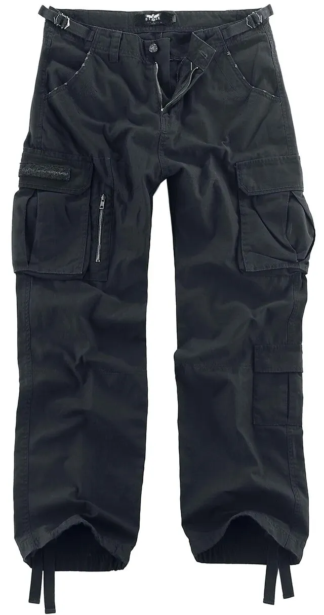 black-premium-by-emp-cargohose-herren-schwarz-army-vintage-s image 1
