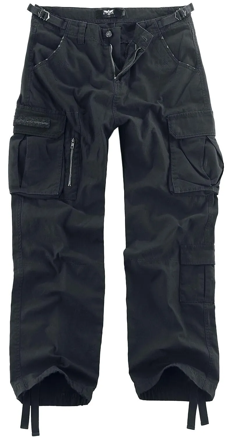 black-premium-by-emp-cargohose-herren-schwarz-army-vintage-s image 1