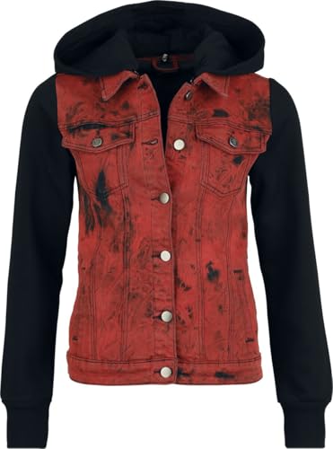 red-by-emp-jacken-jacke-damen-rot-m-kapuze-sweat image 7