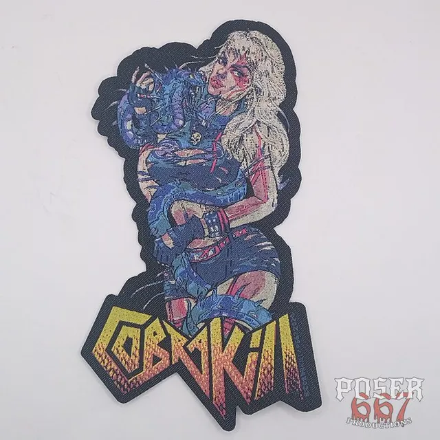 cobrakill-serpent-s-kiss-patch-gewebt-12-cm image 1