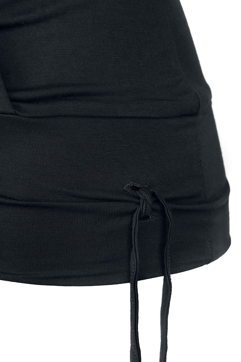 black-premium-by-emp-wickel-langarmshirt-damen-schwarz-m image 4