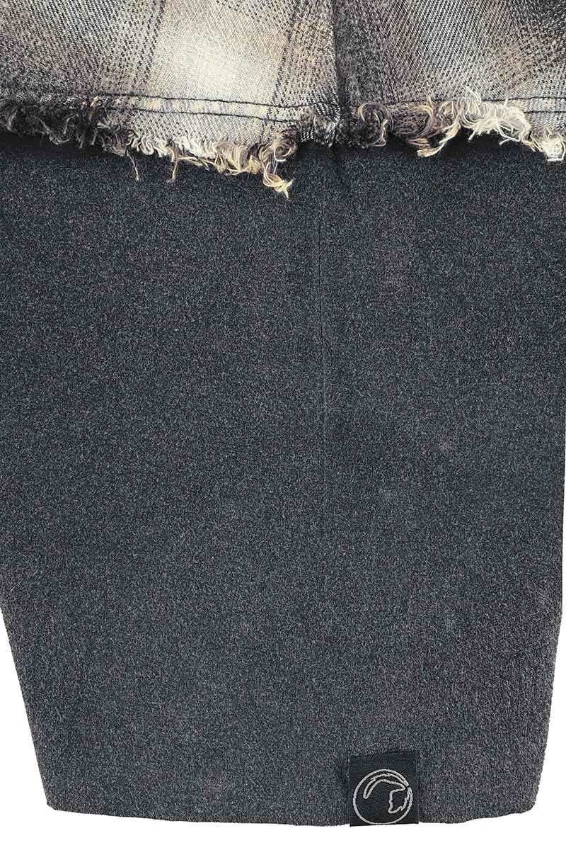 black-premium-by-emp-essential-check-oversize-t-shirt-schwarz image 4