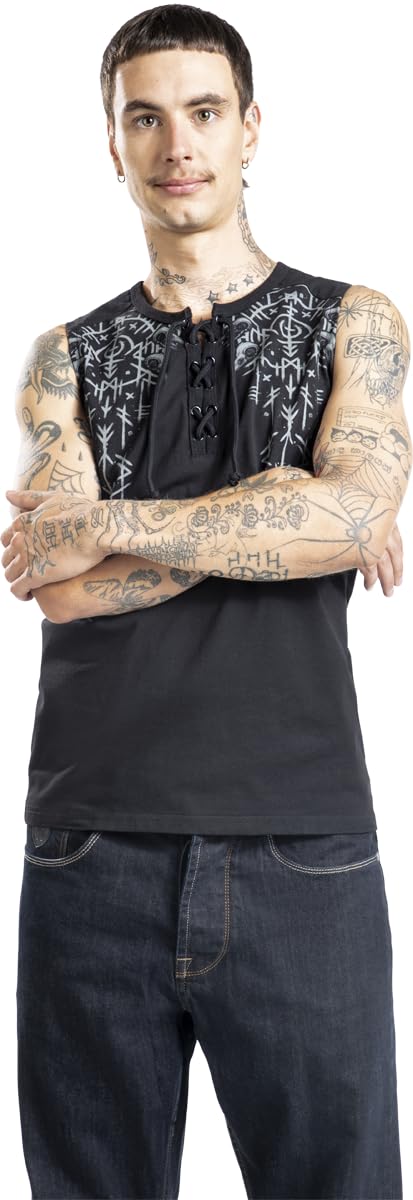 black-premium-by-emp-tank-top-herren-schwarz-mit-sen-zum-binden image 2