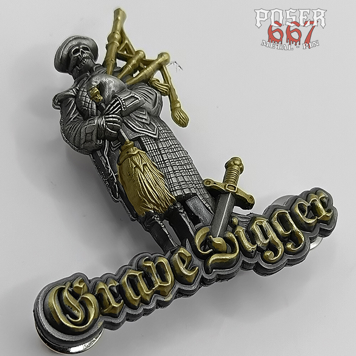 poser667-grave-digger-tunes-of-war-3d-pin-5-cm-antik image 5