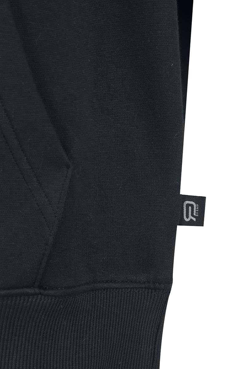 red-by-emp-time-out-herren-kapuzenpullover-schwarz-l image 4