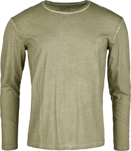red-by-emp-herren-langarmshirt-oliv-normaler-schnitt image 6
