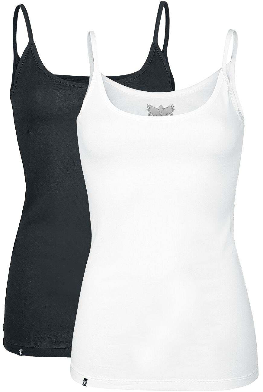 black-premium-by-emp-tops-2er-schwarz-wei-d-nne-tr-ger image 1
