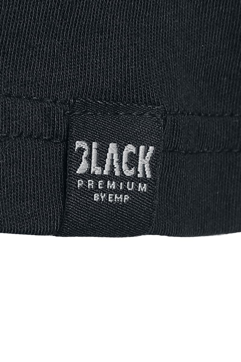 black-premium-beaks-claws-oversize-t-shirt-schwarz-print-m image 5