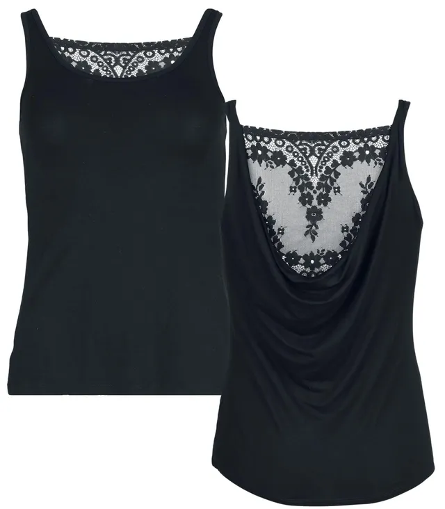 black-premium-by-emp-essential-top-schwarz-damen image 1