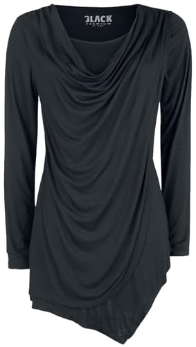 black-premium-by-emp-langarmshirt-schwarz-m-wasserfall image 6