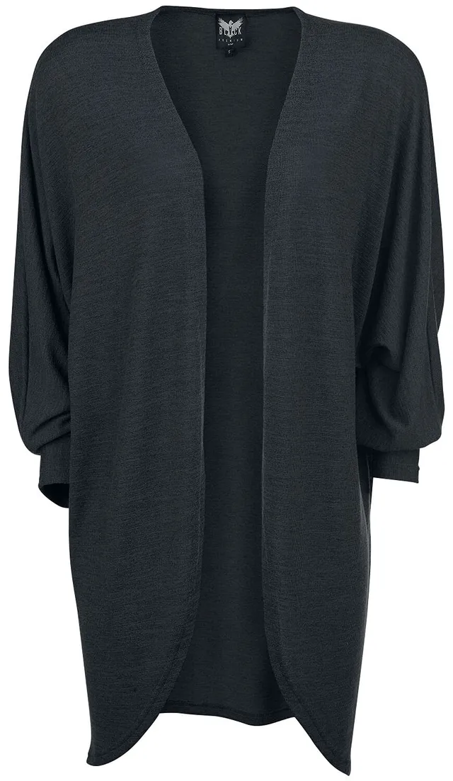 black-premium-by-emp-cardigan-damen-schwarz-lang-l image 1