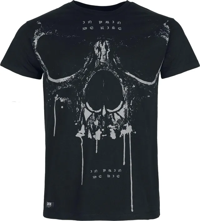 black-premium-by-emp-t-shirt-skullprint-schwarz-herren image 1