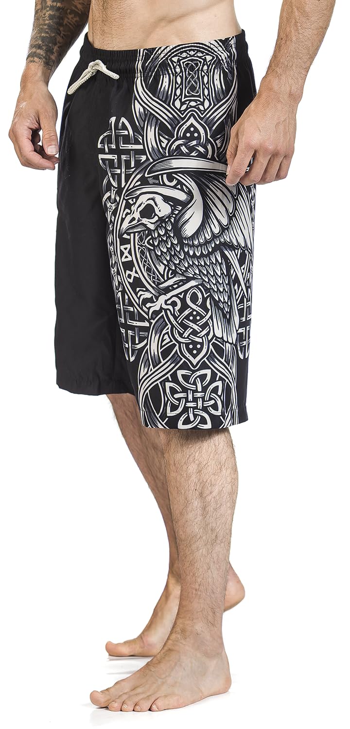 black-premium-by-emp-badeshorts-herren-schwarz-rabe-gr-s image 5