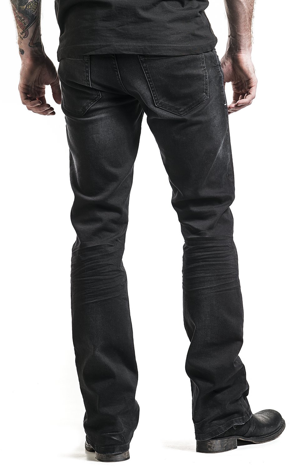 black-premium-by-emp-bootcut-jeans-schwarz-herren-w32-l32 image 6