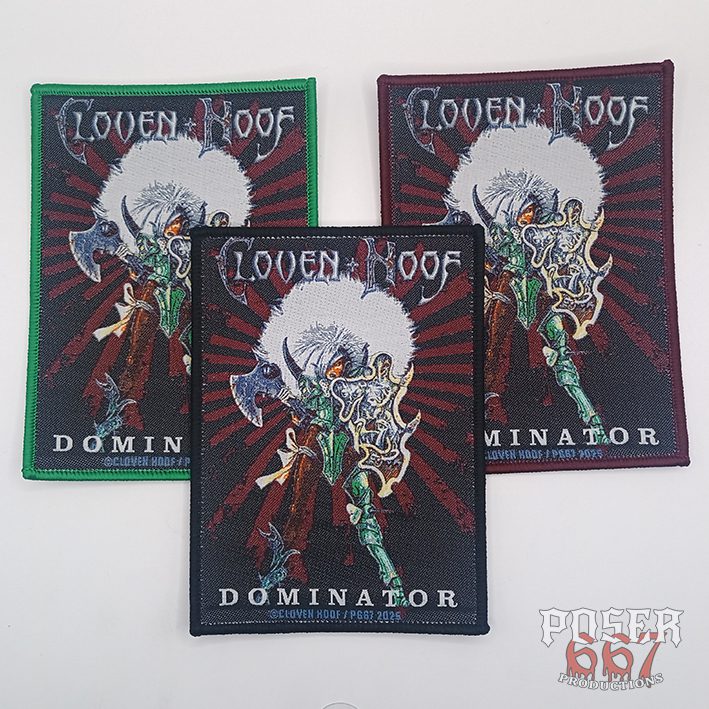 cloven-hoof-dominator-patch-gewebt-11x8-cm-nwobhm image 2