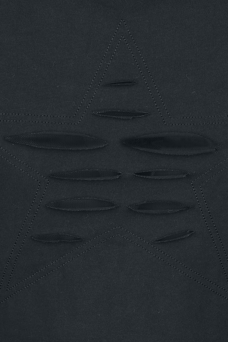 red-by-emp-tops-damen-top-schwarz-mit-cut-outs image 4