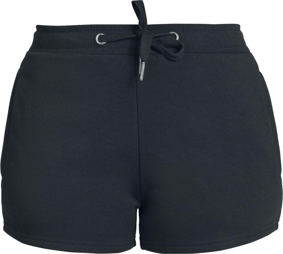 red-by-emp-shorts-schwarz-tunnelzug-gerader-schnitt-l image 1