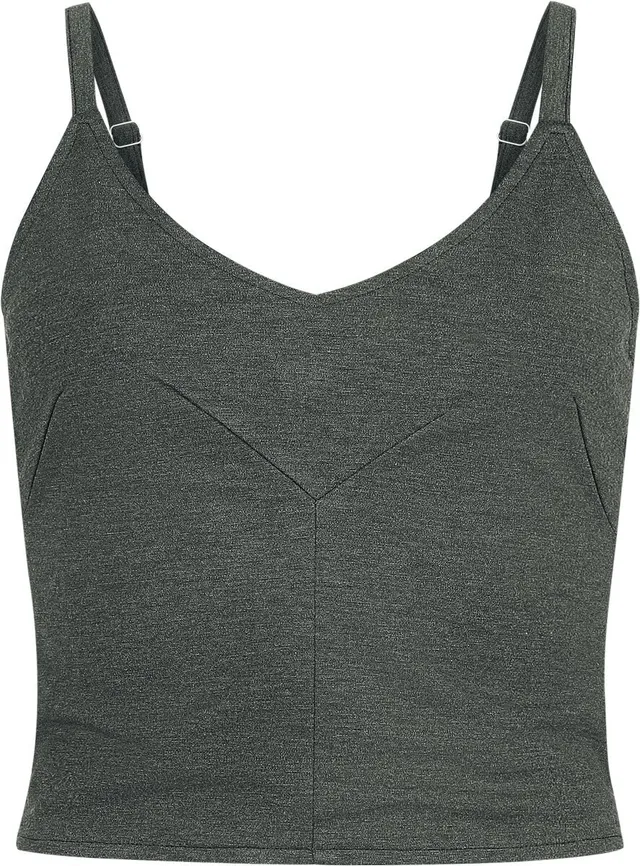 black-premium-by-emp-damen-top-grau-mit-rei-verschluss-xl image 1