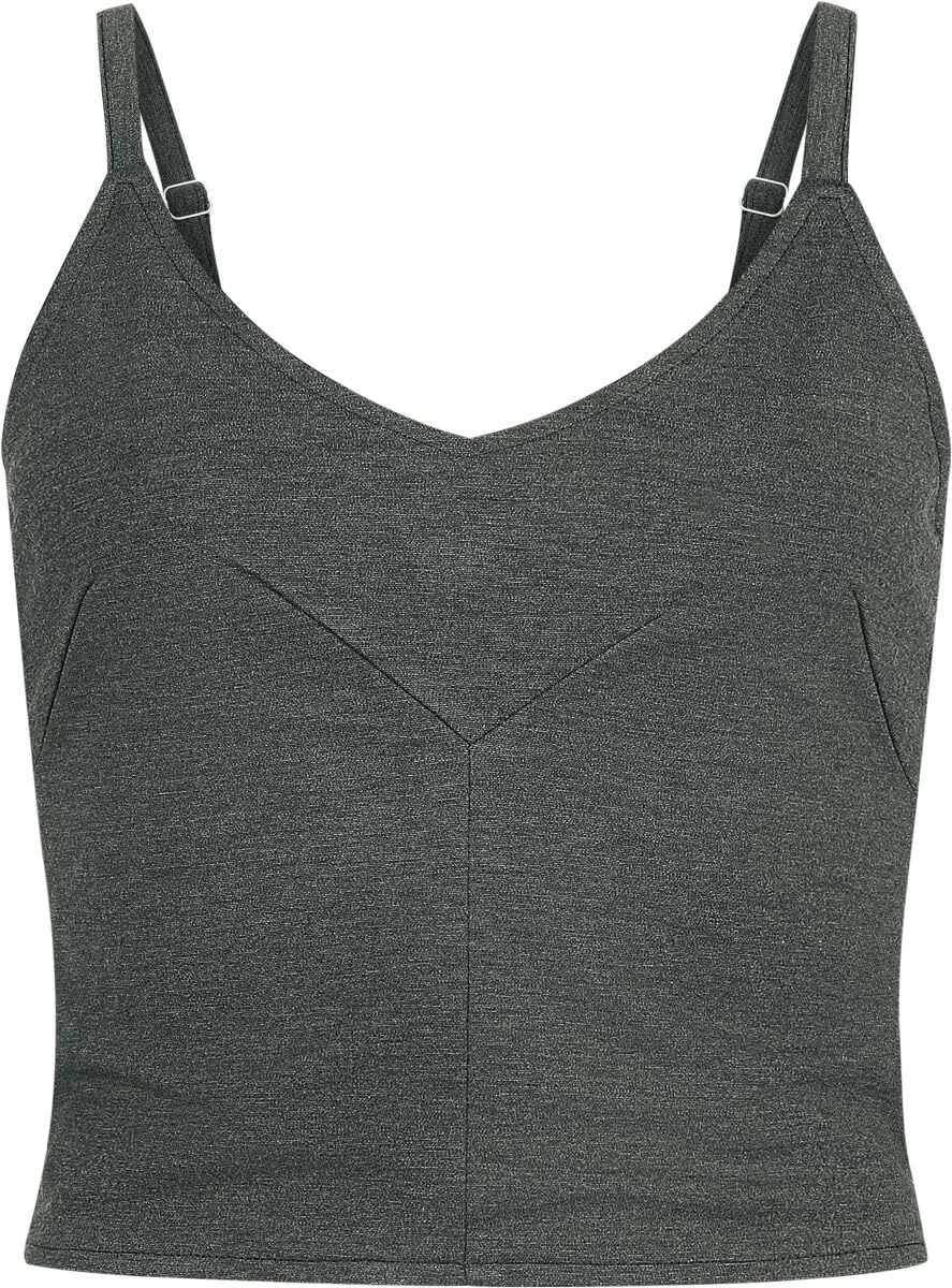 black-premium-by-emp-damen-top-grau-mit-rei-verschluss-xl image 1