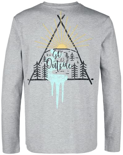 red-by-emp-longsleeves-herren-langarmshirt-grau-forest-print image 7