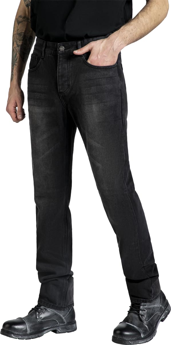 black-premium-by-emp-herren-jeans-schwarz-medium-rise-gerader-schnitt image 5