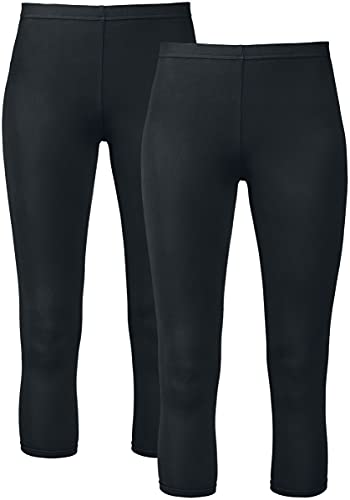 red-by-emp-hosen-7-8-leggings-schwarz-m-doppelpack image 8