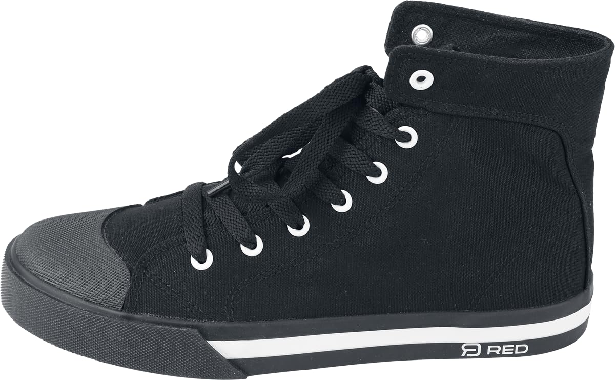 red-by-emp-basic-sneaker-high-schwarz-unisex image 4