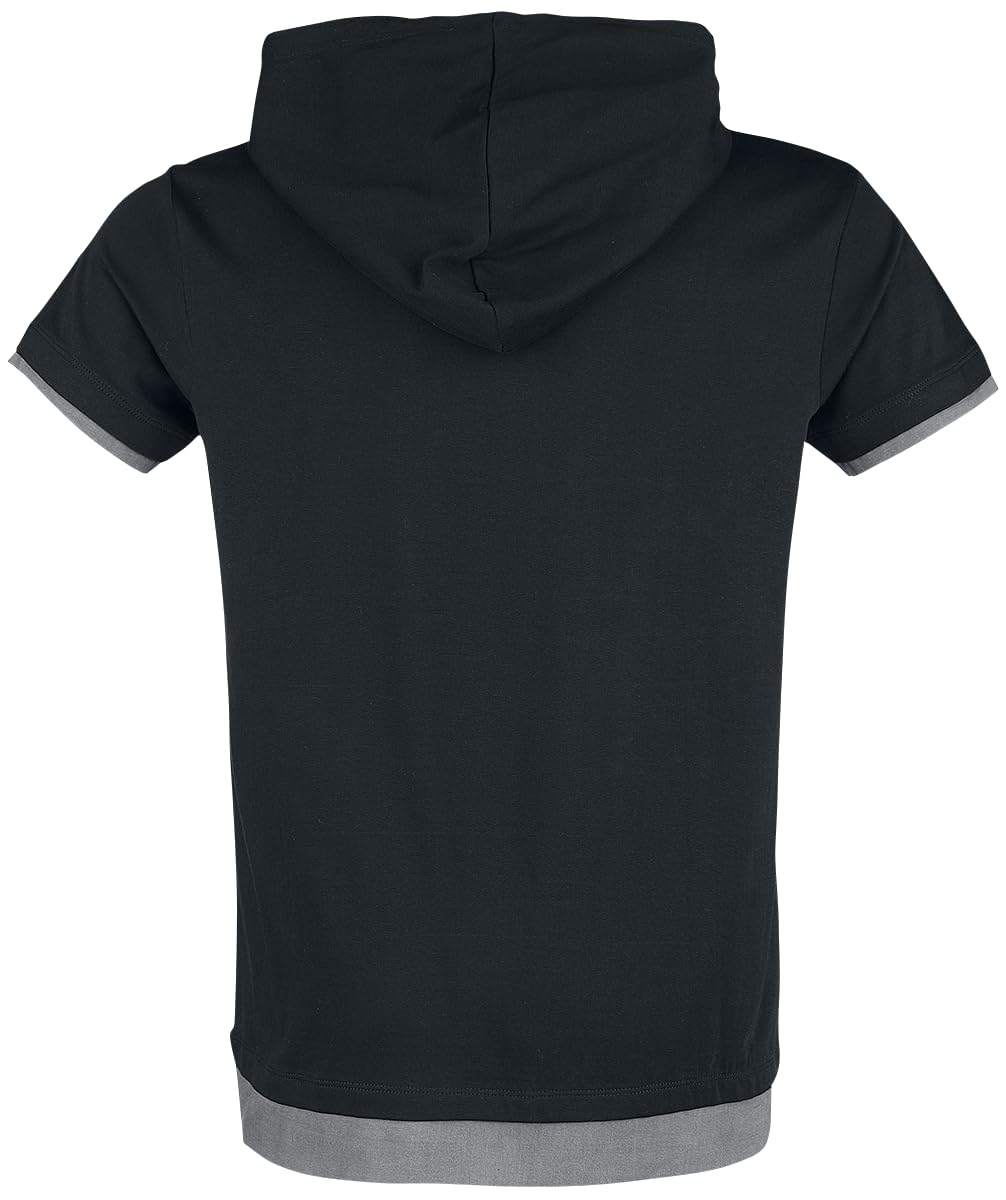 red-by-emp-kapuzen-t-shirt-herren-schwarz image 4