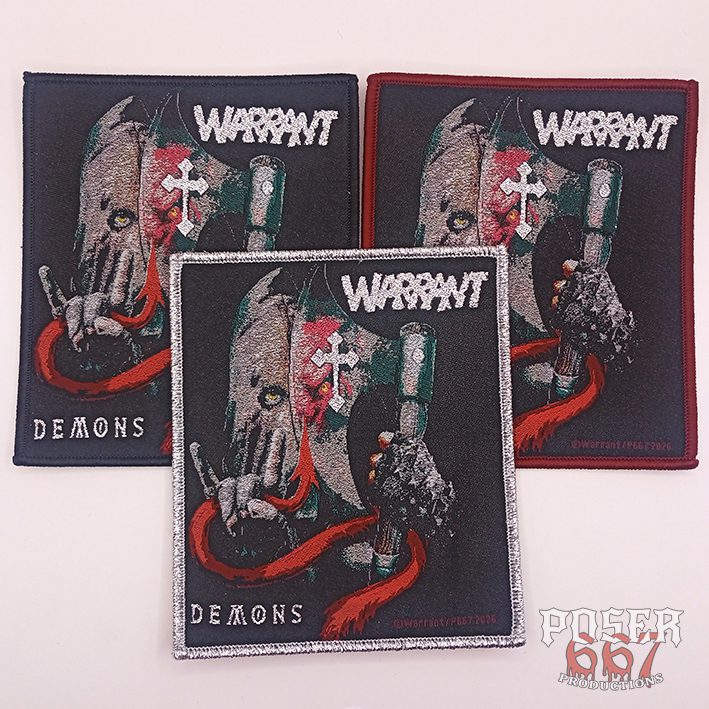 warrant-demons-patch-gewebt-10-5-cm-schwarzer-rand image 2
