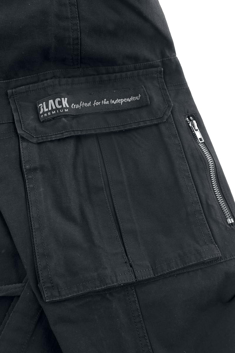 black-premium-by-emp-cargohose-herren-schwarz-army-vintage-s image 6