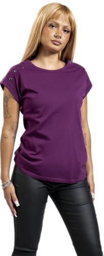red-by-emp-damen-t-shirt-lila-mit-nieten image 7
