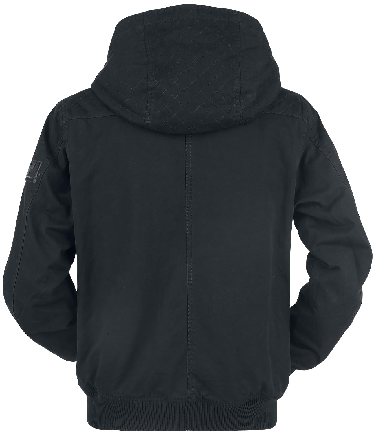 black-premium-winterjacke-herren-jacke-schwarz-streetwear image 3