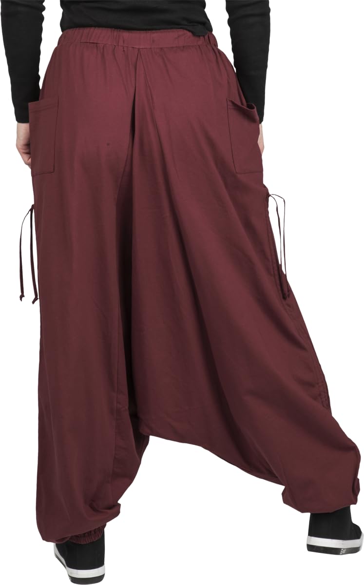 red-by-emp-hosen-damen-stoffhose-weinrot-mit-zugb-ndern image 7