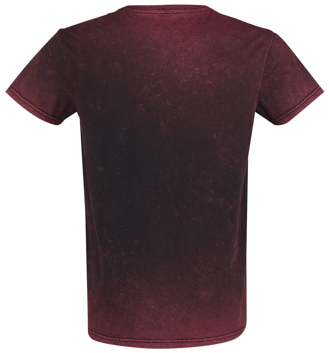 black-premium-by-emp-basic-t-shirt-mit-knopfleiste-herren-rot image 2
