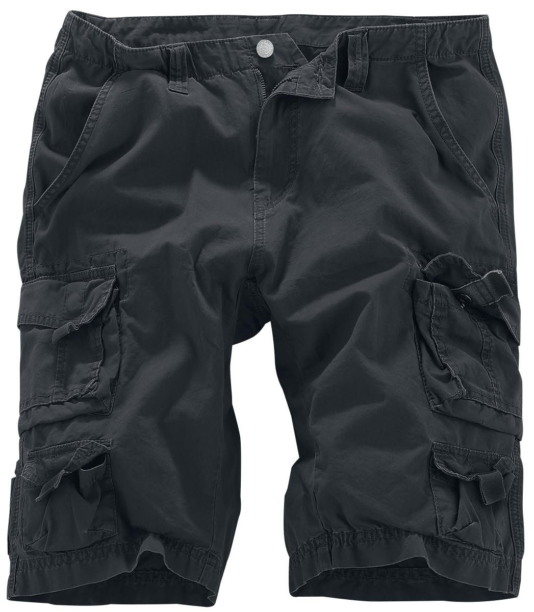 red-by-emp-cargo-shorts-herren-schwarz-festival image 4