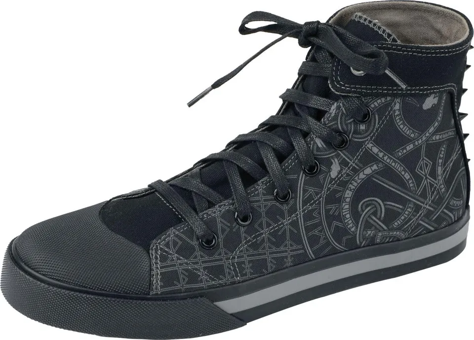 black-premium-celtic-snake-canvas-sneaker-schwarz-gr-38 image 1