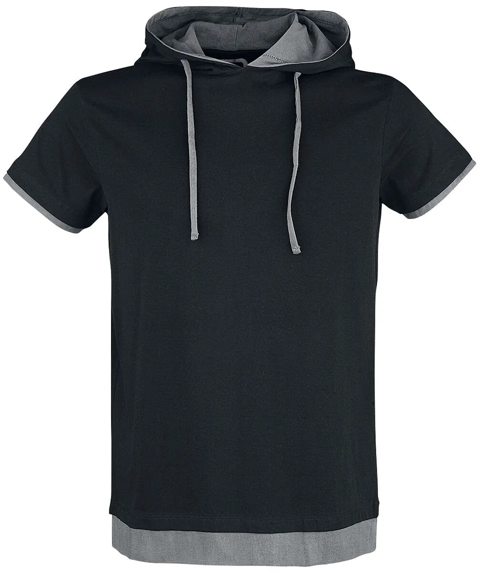 red-by-emp-kapuzen-t-shirt-herren-schwarz image 1