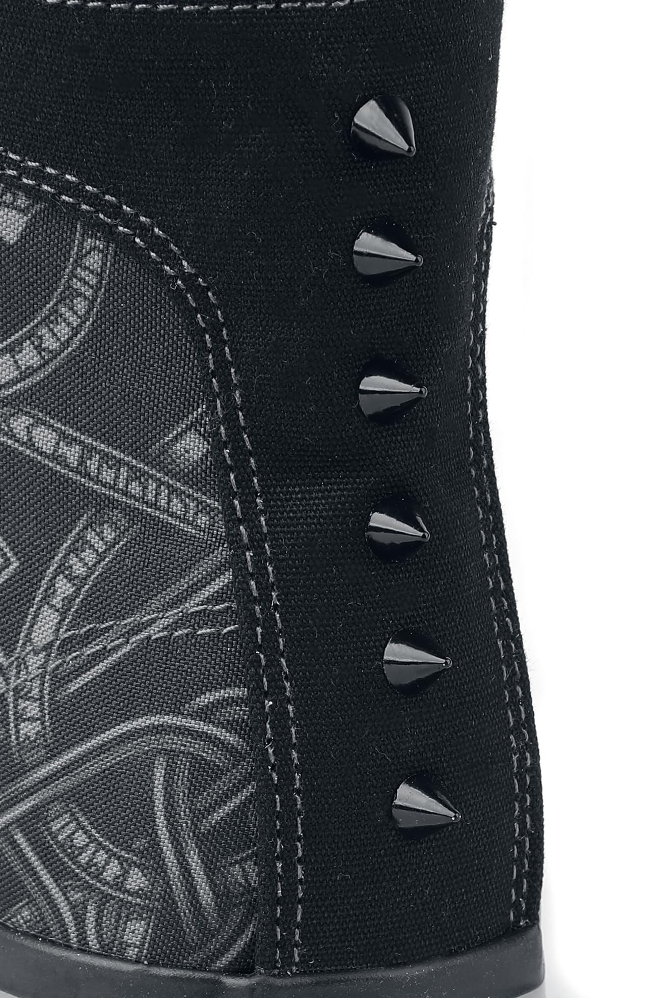 black-premium-celtic-snake-canvas-sneaker-schwarz-gr-38 image 8