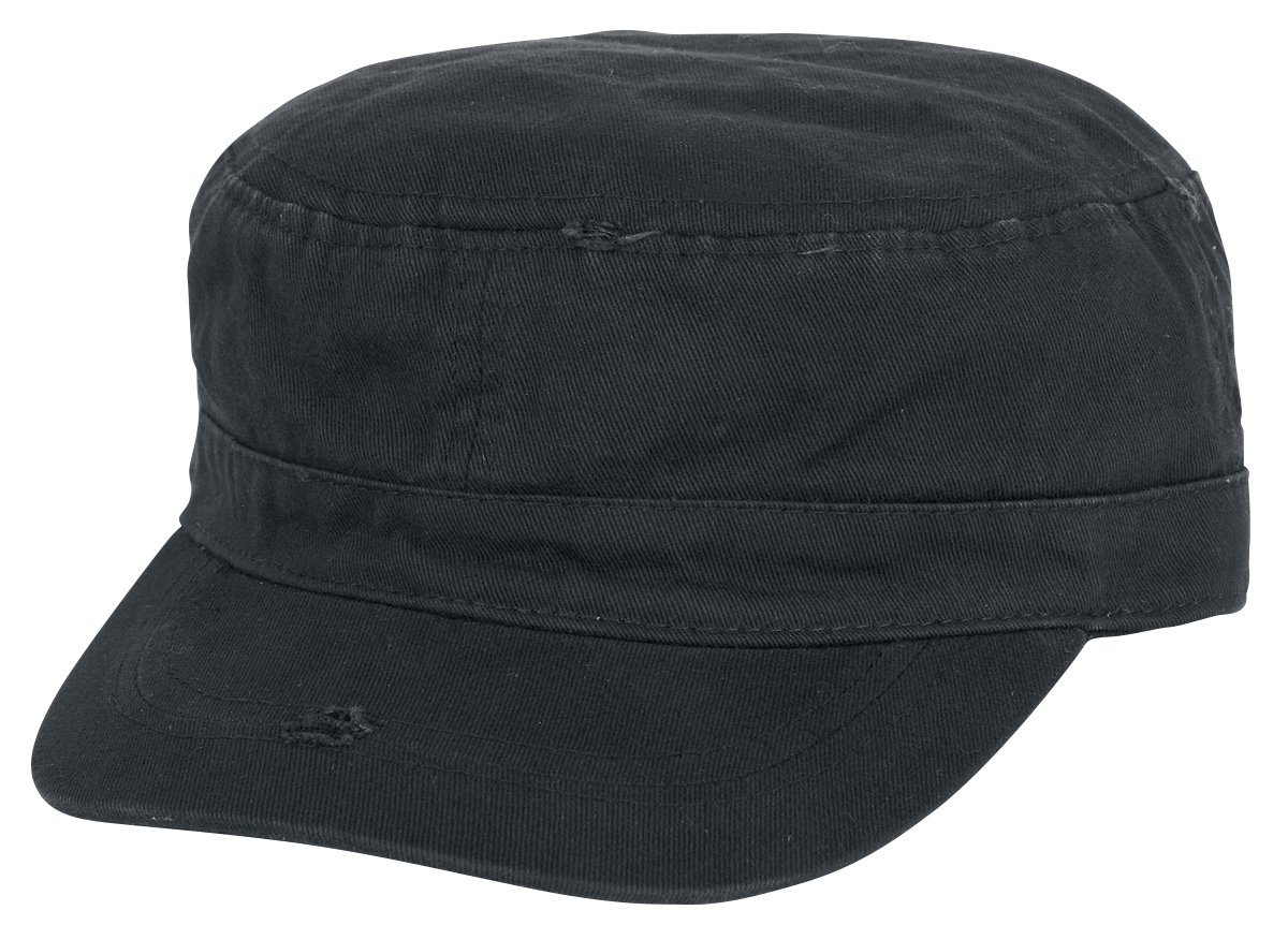 black-premium-army-cap-schwarz-vintage-unisex image 8