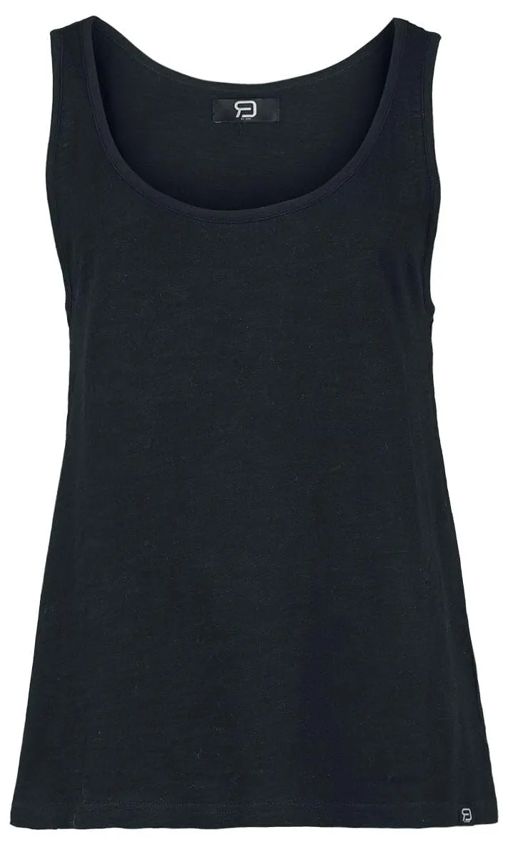 red-by-emp-top-damen-schwarz-rundhals-gr-m-baumwolle image 1