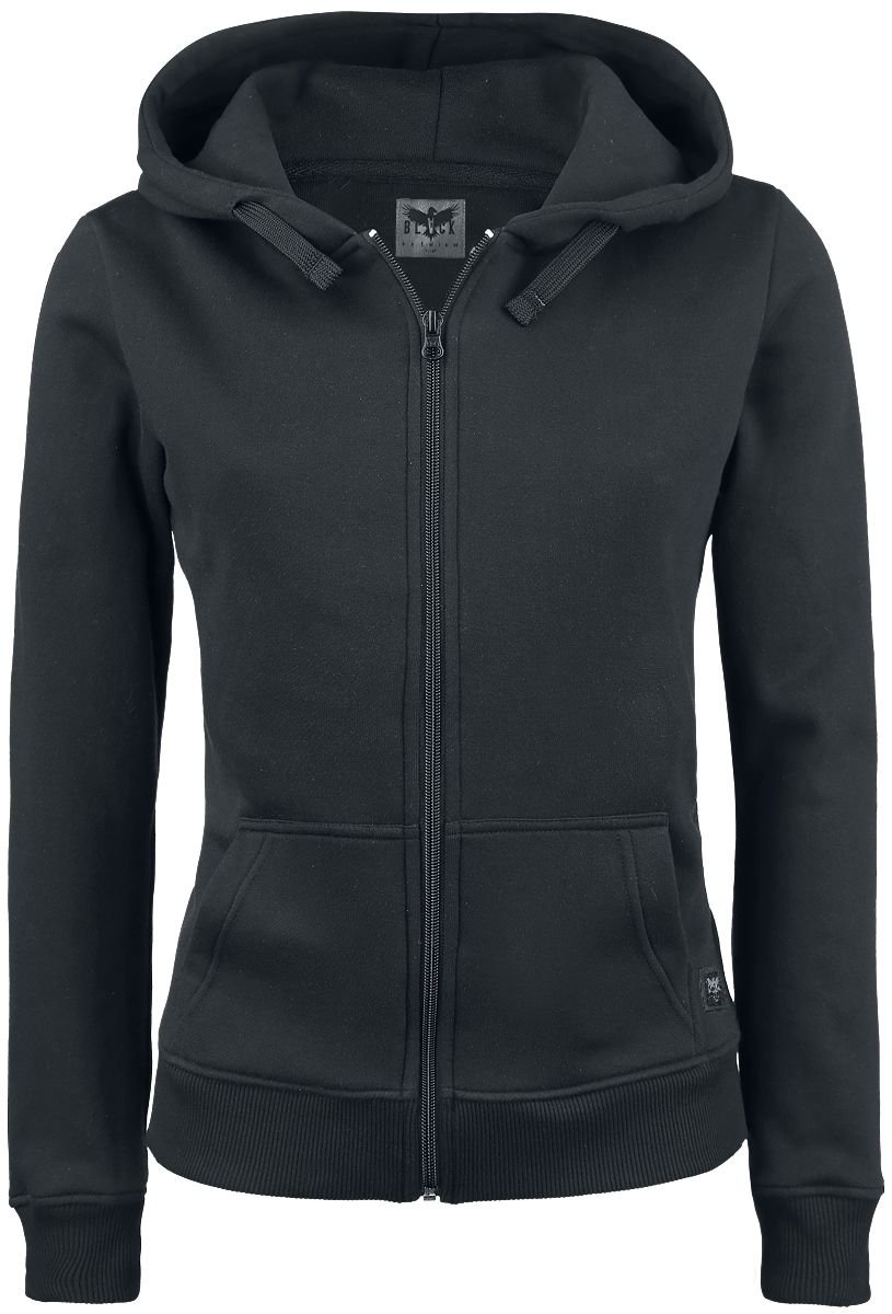 black-premium-kapuzenpullover-damen-schwarz-k-ngurutasche-l image 8